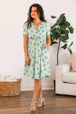 Load image into Gallery viewer, Tinley Dress - Mint Floral
