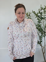 Load image into Gallery viewer, Soft Funnel Neck - Blush Floral
