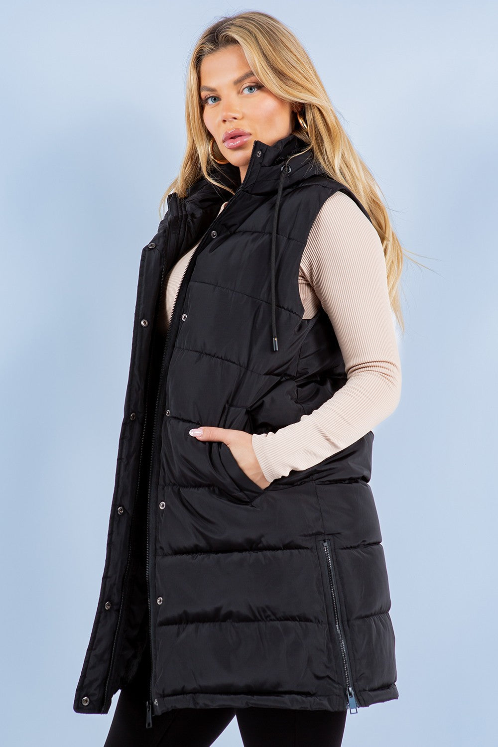 Polar Vest In Black