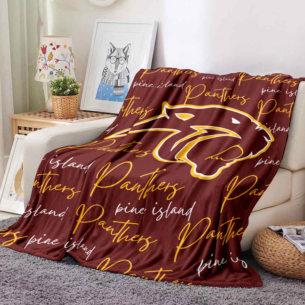 Pine Island Panthers Fleece Blanket