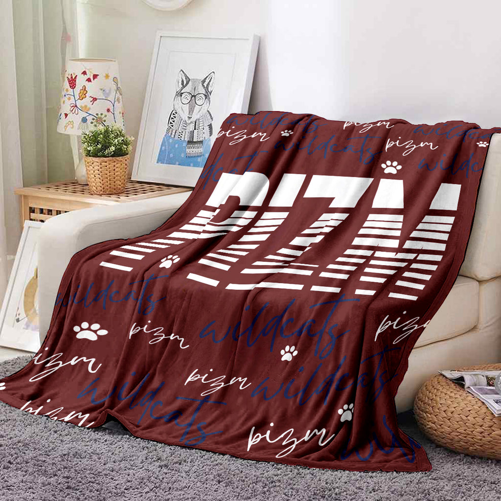 PIZM Wildcats Fleece Blanket