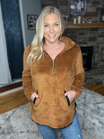 Load image into Gallery viewer, The Camel Teddy Sherpa Pullover
