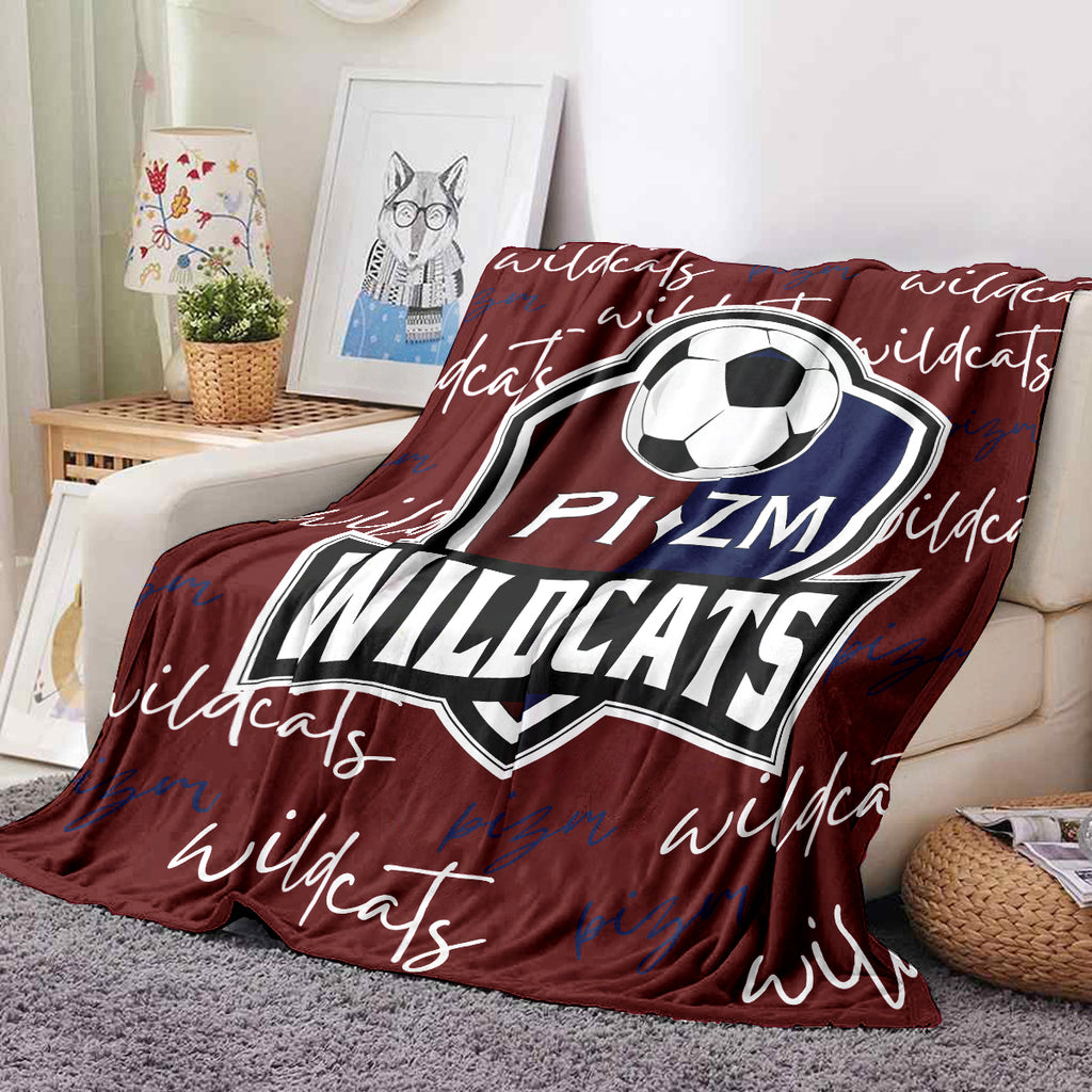 PIZM Wildcats Soccer Fleece Blanket