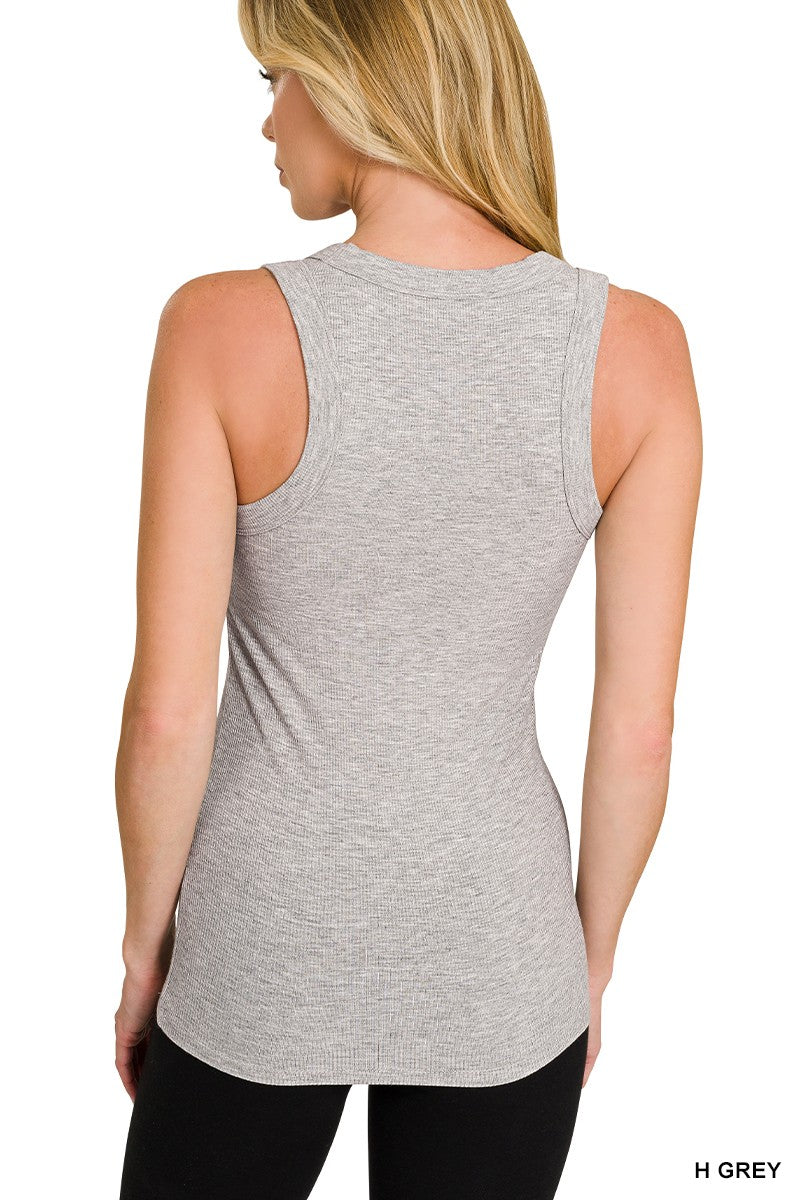 The Perfect Tank - Heather Gray