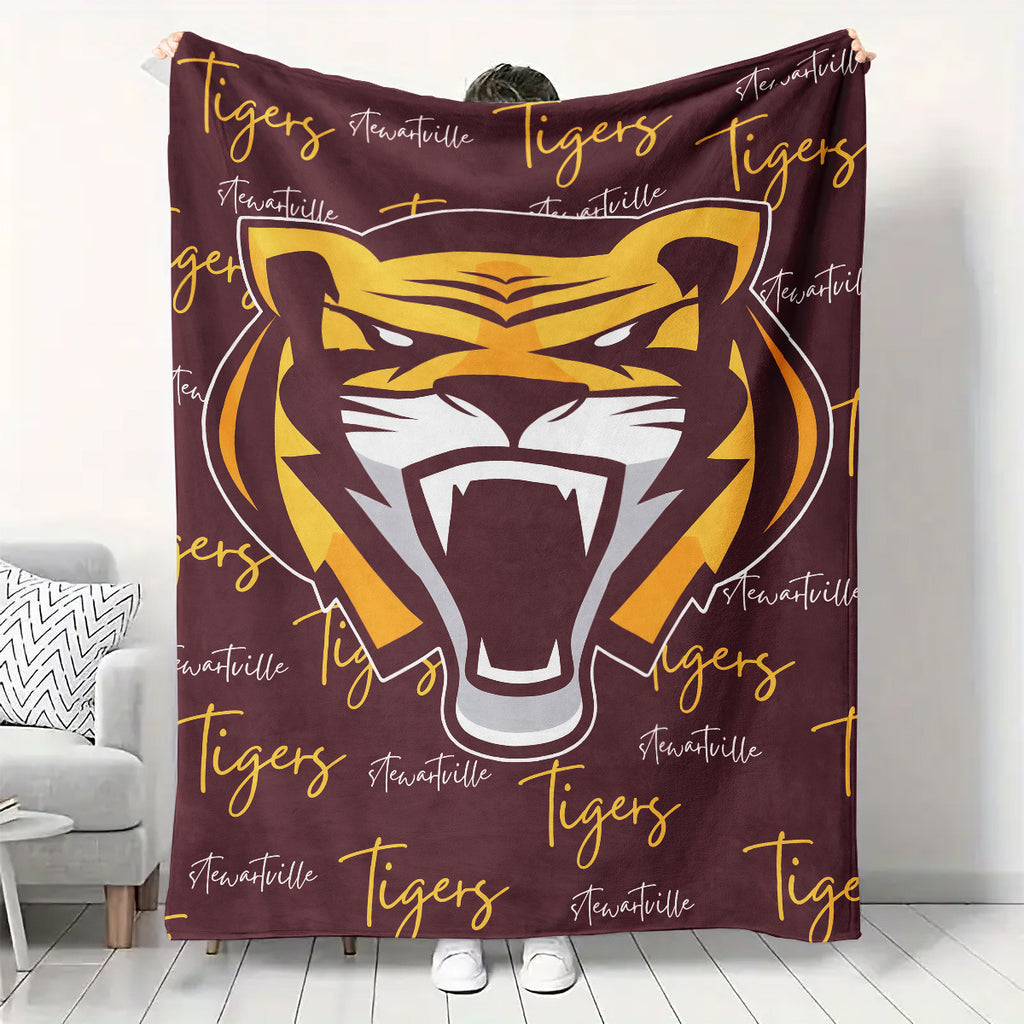 Stewartville Tigers Fleece Blanket