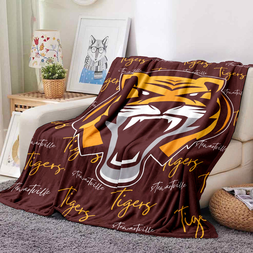 Stewartville Tigers Fleece Blanket