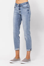 Load image into Gallery viewer, Have A Good Time Judy Blue Boyfriend Jeans
