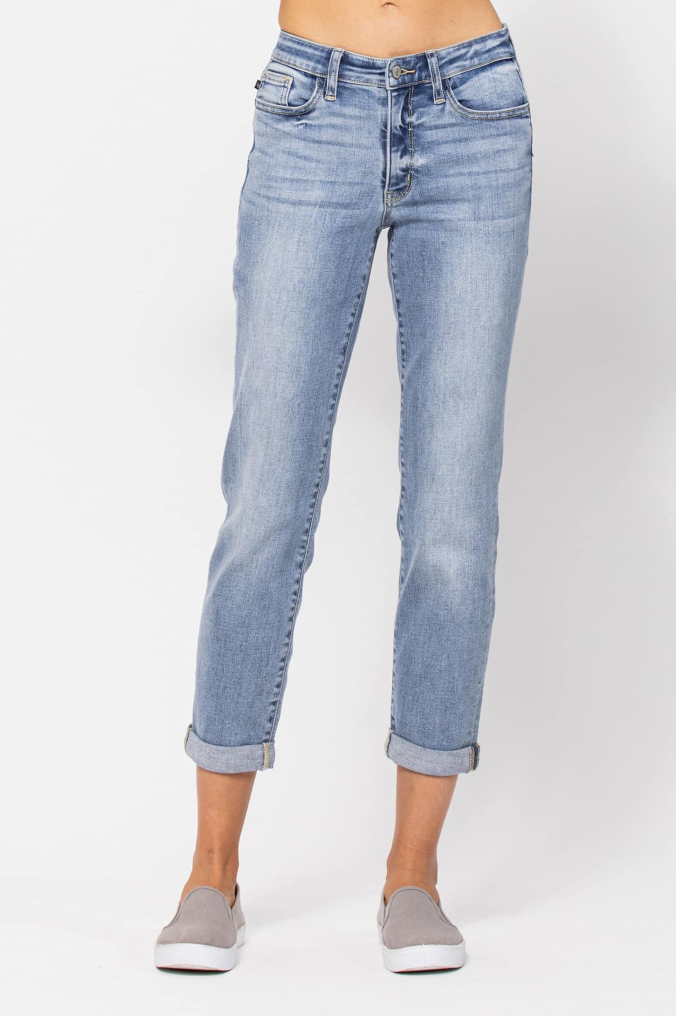 Have A Good Time Judy Blue Boyfriend Jeans FINAL SALE
