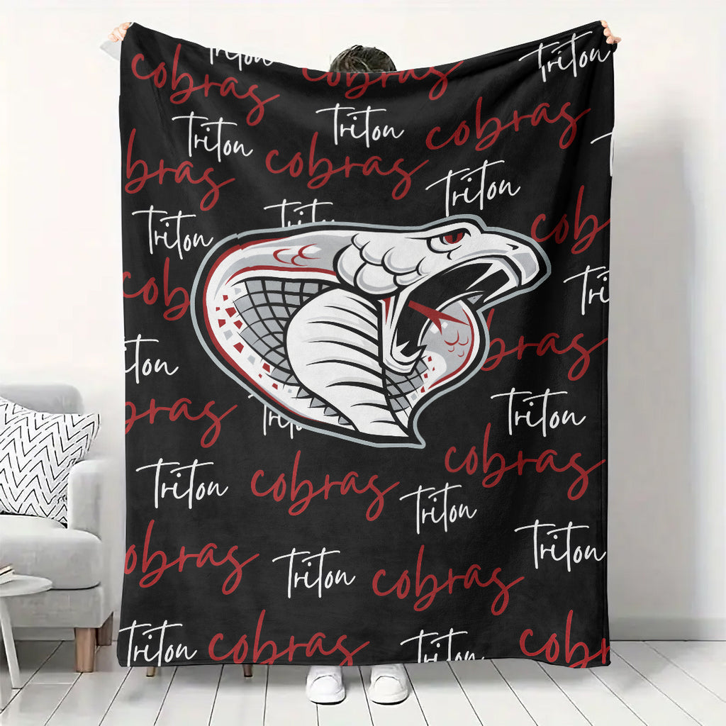 Triton Cobras Fleece Blanket