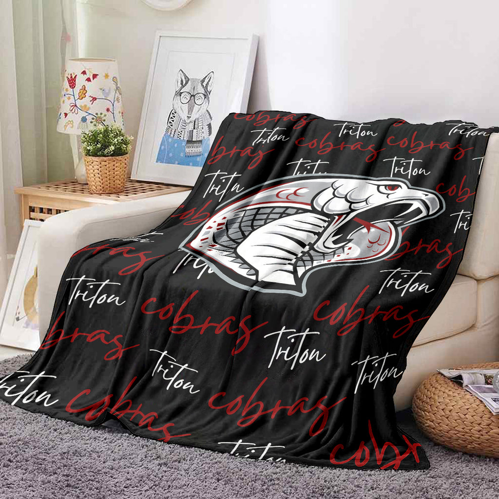 Triton Cobras Fleece Blanket