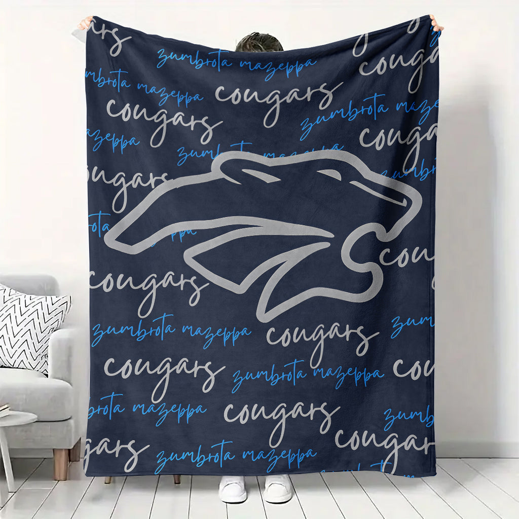Zumbrota Mazeppa Cougars Fleece Blanket