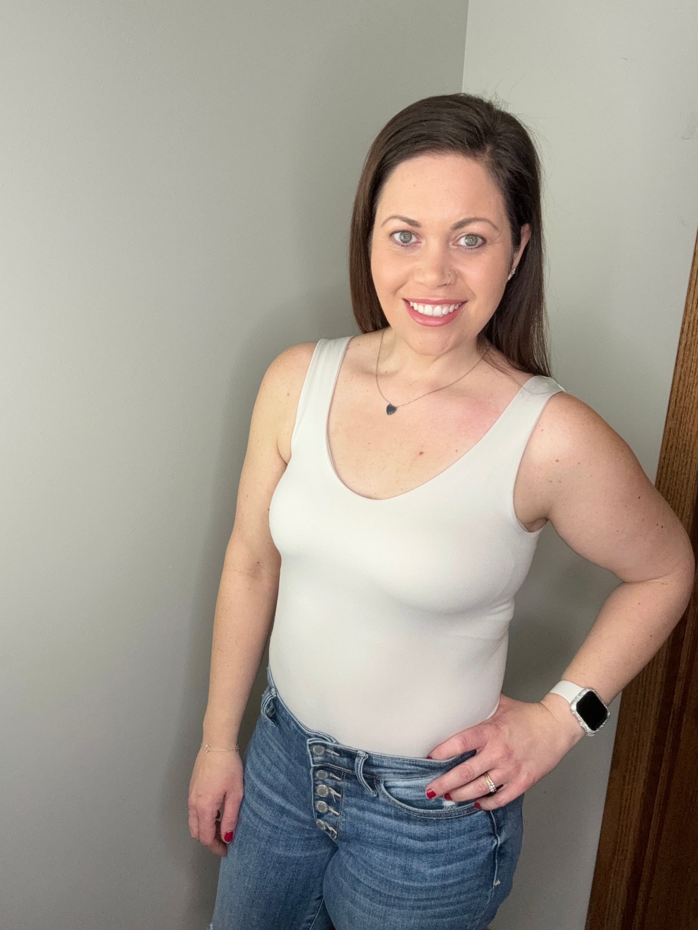 Double Standards Tank In Sand Beige FINAL SALE