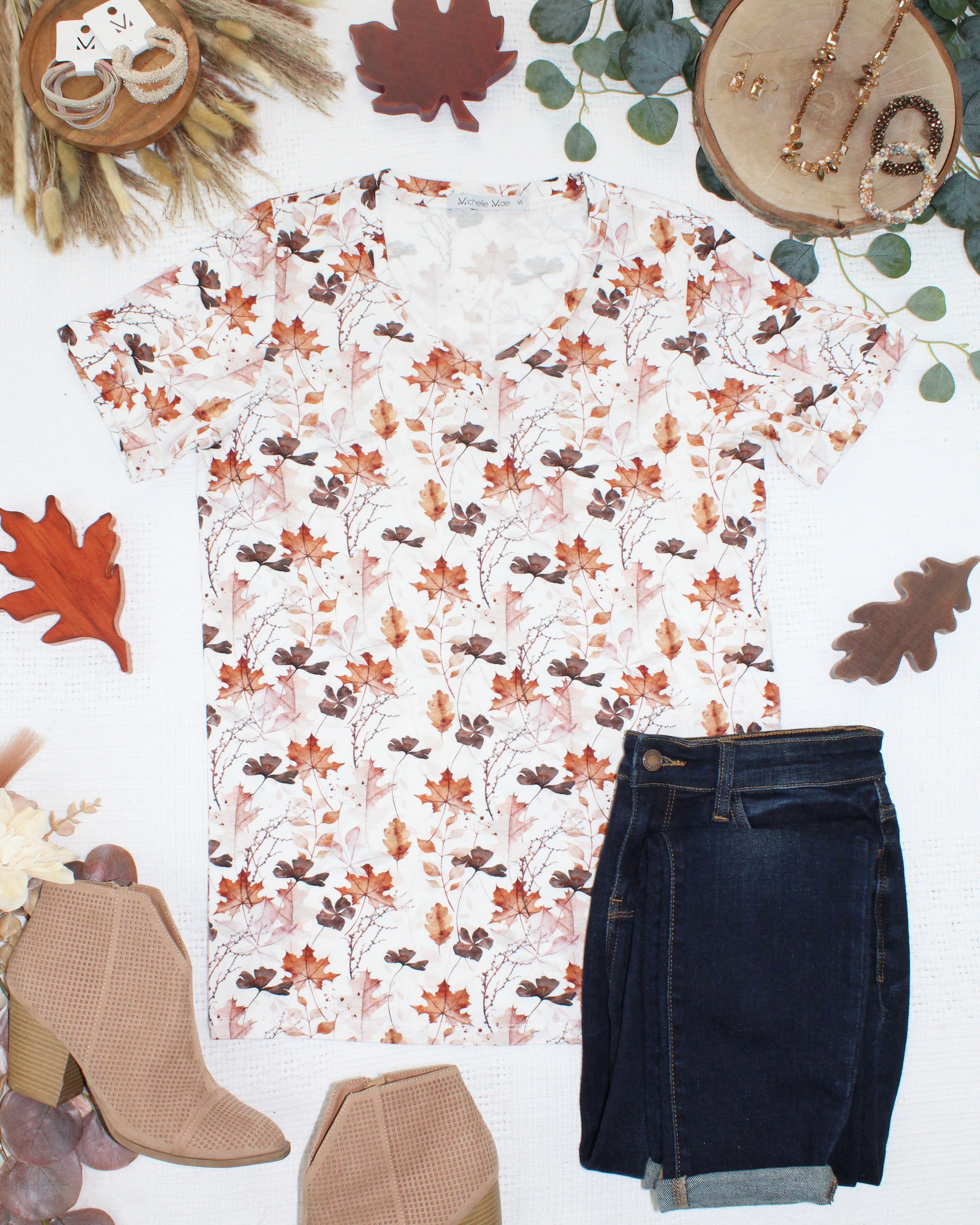 Sophie Top - Fall Foliage