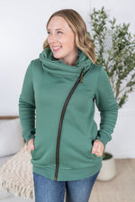 Load image into Gallery viewer, Quinn ZipUp Cowl - Fern
