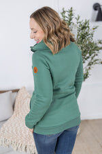 Load image into Gallery viewer, Quinn ZipUp Cowl - Fern
