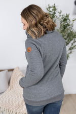 Load image into Gallery viewer, Quinn ZipUp Cowl - Charcoal
