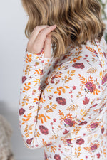 Load image into Gallery viewer, Blair Long Sleeve Top - Autumn Floral
