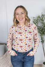 Load image into Gallery viewer, Blair Long Sleeve Top - Autumn Floral
