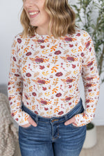 Load image into Gallery viewer, Blair Long Sleeve Top - Autumn Floral
