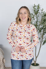 Load image into Gallery viewer, Blair Long Sleeve Top - Autumn Floral
