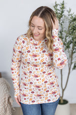Load image into Gallery viewer, Blair Long Sleeve Top - Autumn Floral
