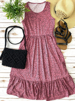 Load image into Gallery viewer, Bailey Dress - Pink Dot
