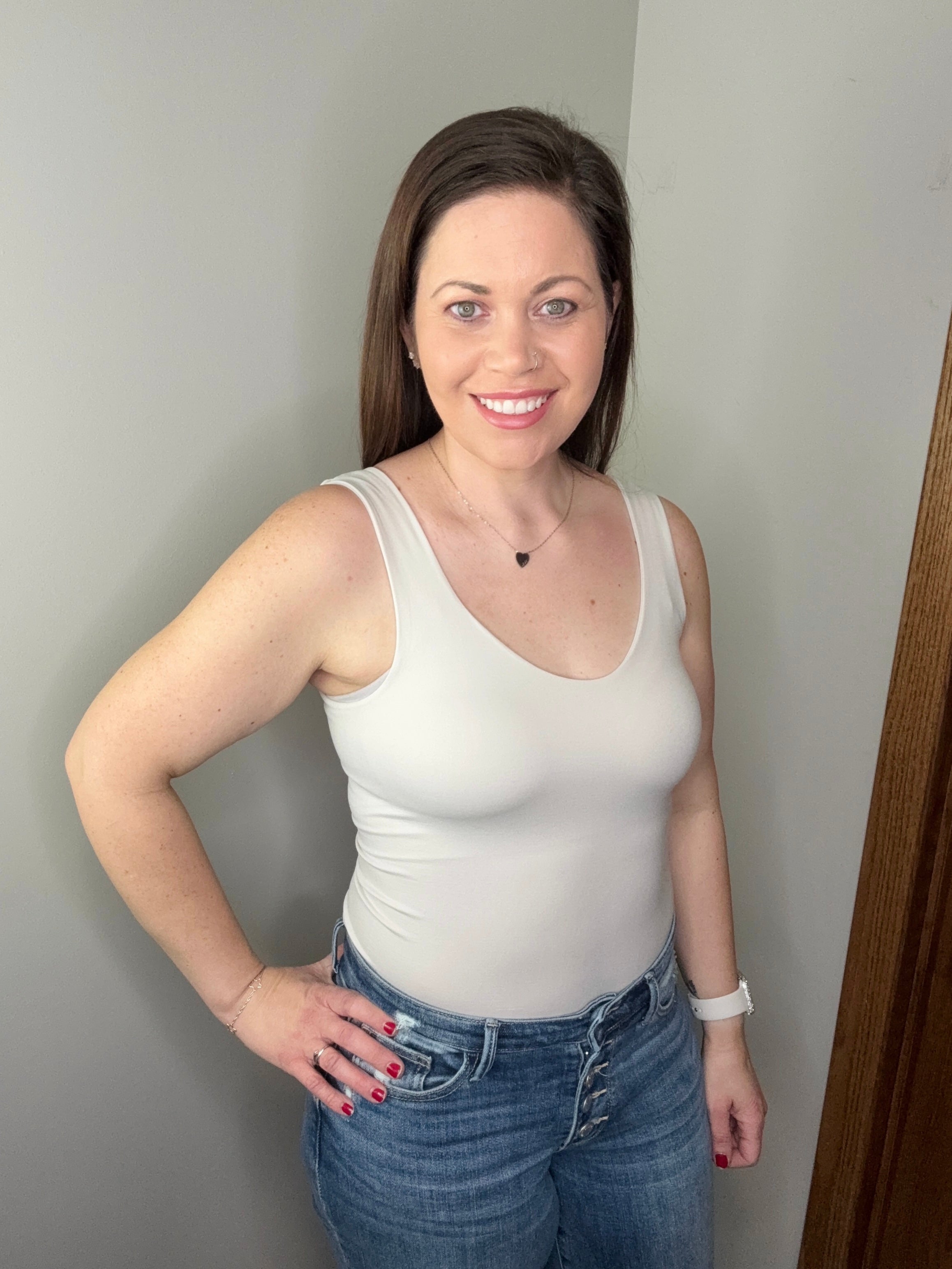 Double Standards Tank In Sand Beige FINAL SALE