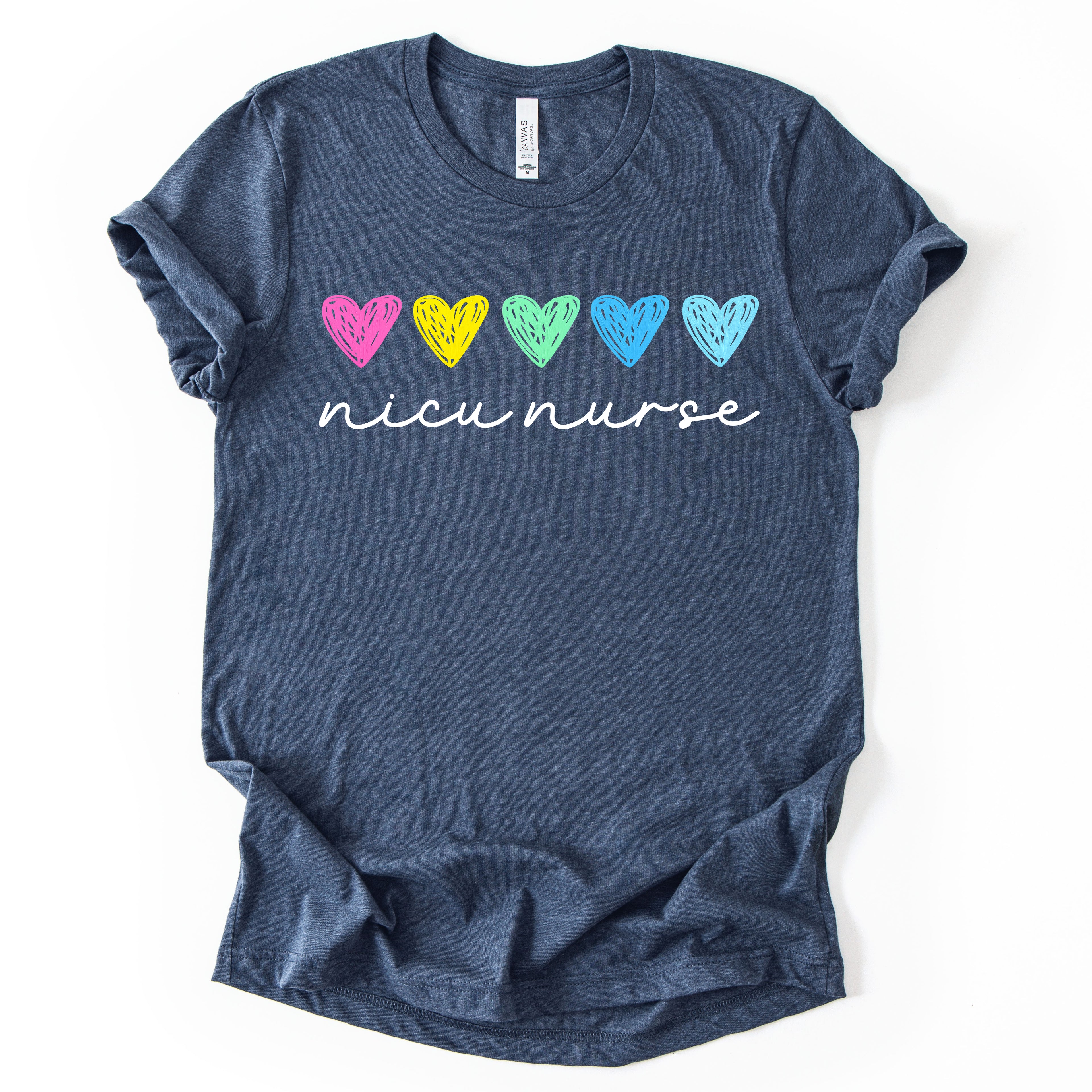 NICU Nurse Scribble Hearts- MB
