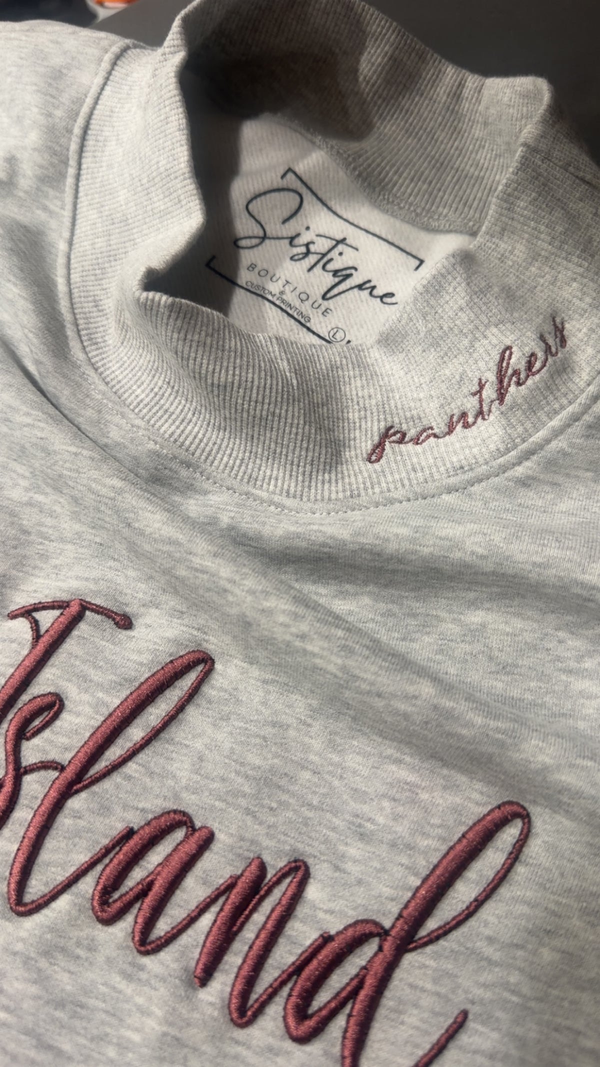 2026 Pine Island PTO Embroidered Mock Neck