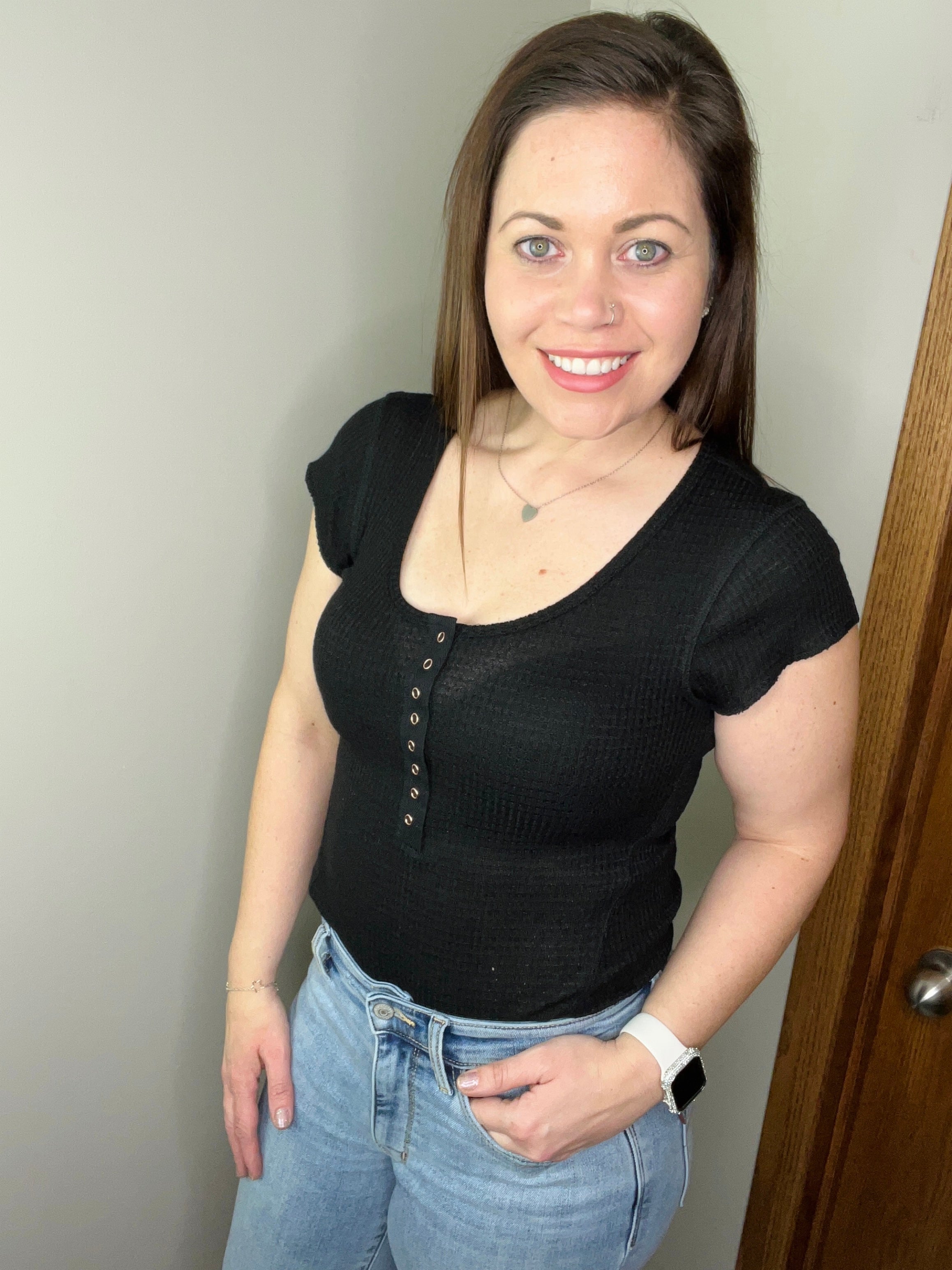 Bring It Back Top In Black FINAL SALE