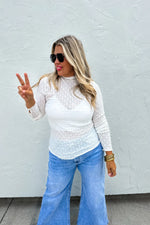 Load image into Gallery viewer, {Pre-Order} Juliette Lace Top *HALF PAYMENT DUE NOW, HALF DUE ON ARRIVAL*
