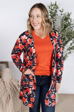 Load image into Gallery viewer, SALE! Classic Cardigan - Sunset Floral
