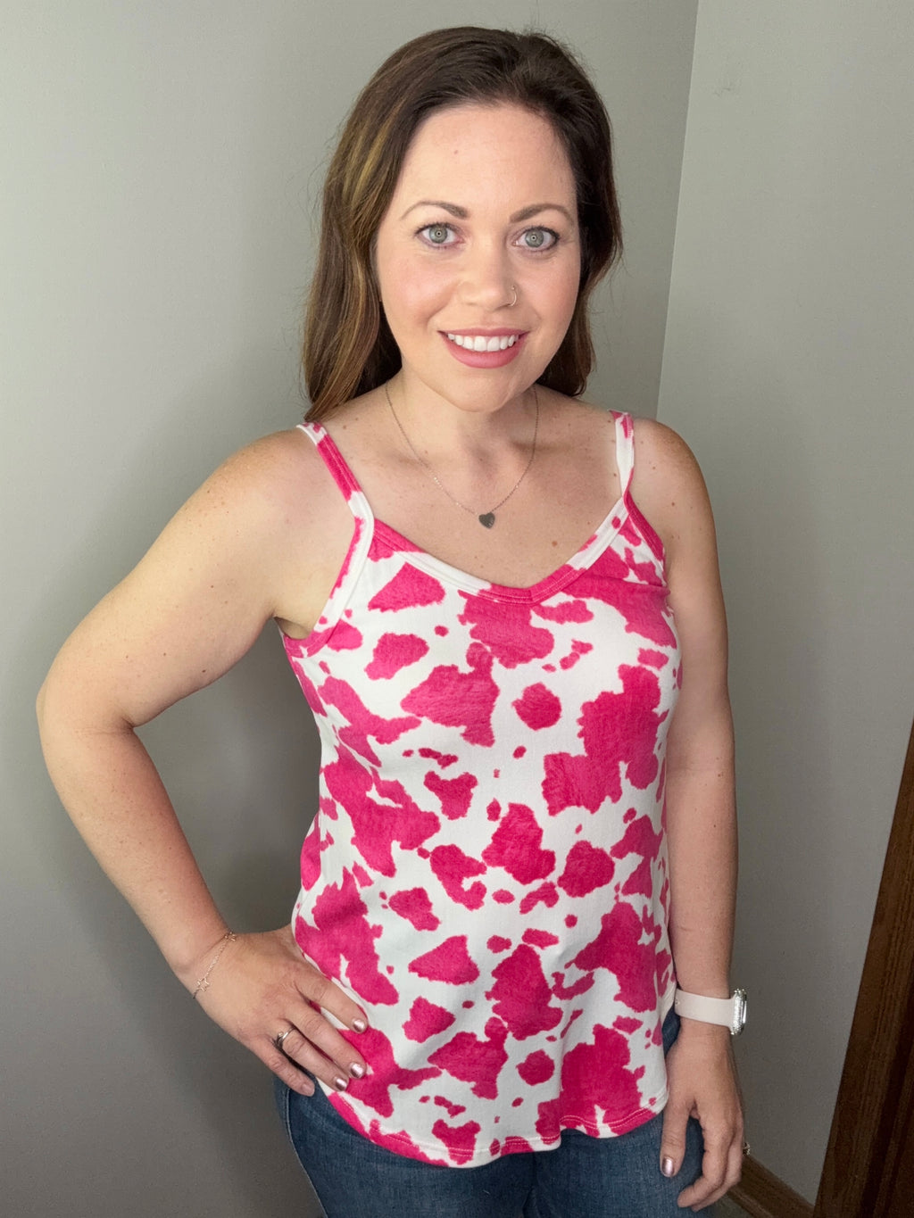 Pink Splash Tank FINAL SALE