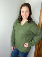 Load image into Gallery viewer, Loaded Sweater In Olive
