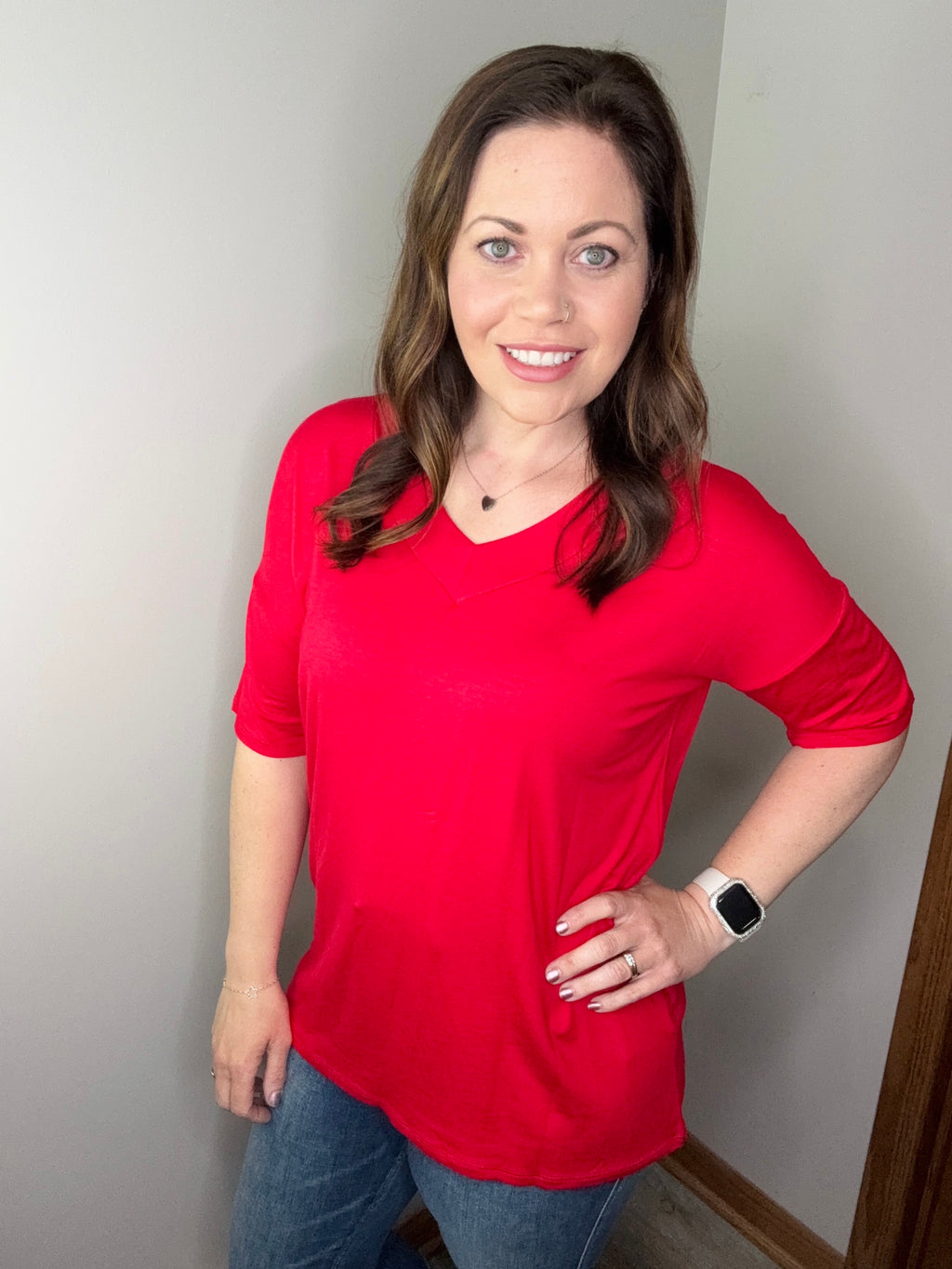 Remember Me Top In Red FINAL SALE