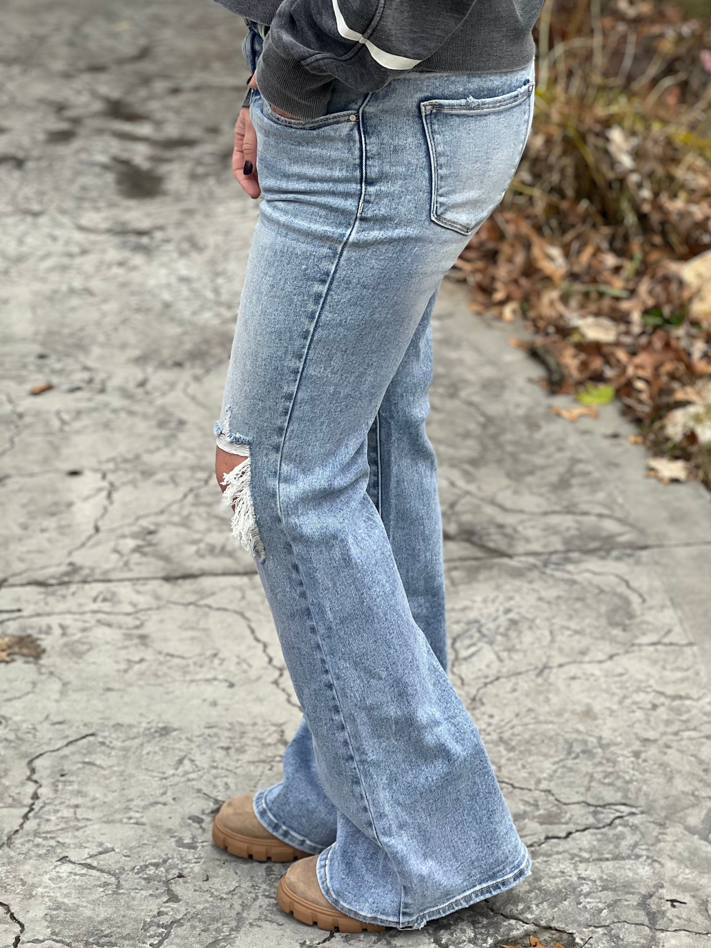 Perfect Flare Risen Jeans