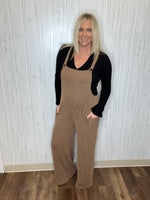 Load image into Gallery viewer, Puzzled Jumpsuit In Chestnut
