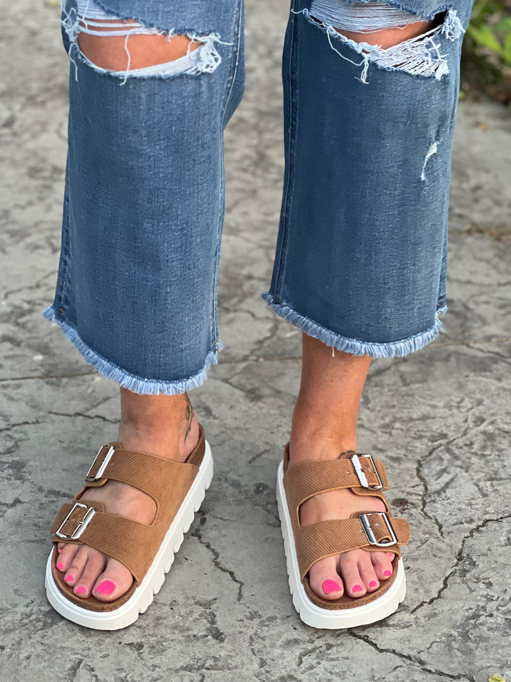 Jazmin Sandals Very G In Tan FINAL SALE