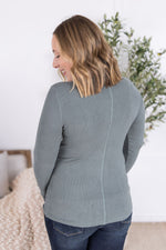 Load image into Gallery viewer, Georgia Long Sleeve Top - Dusty Jade
