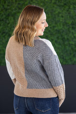 Load image into Gallery viewer, SALE! Colorblock Cozy Cardigan
