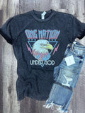 Retro One Nation Eagle Tee FINAL SALE