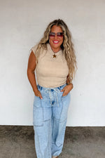 Load image into Gallery viewer, {Pre-Order} Jovie Tie Waist Jeans
