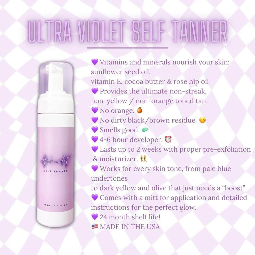 Ultraviolet Self Tanning Mousse {arrives 1/22}