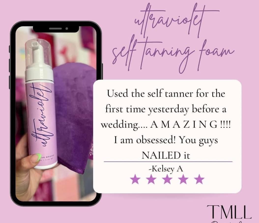 Ultraviolet Self Tanning Mousse {arrives 1/22}