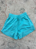 Load image into Gallery viewer, French Terry Stevie Shorts - Capri Blue
