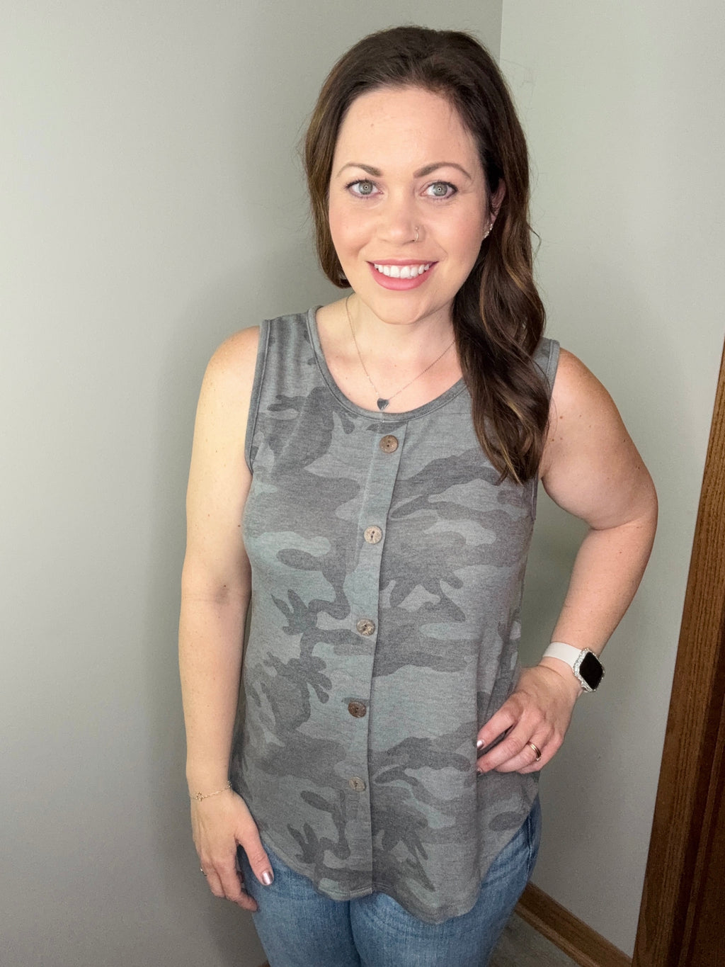 Sand Swept Camo Tank FINAL SALE