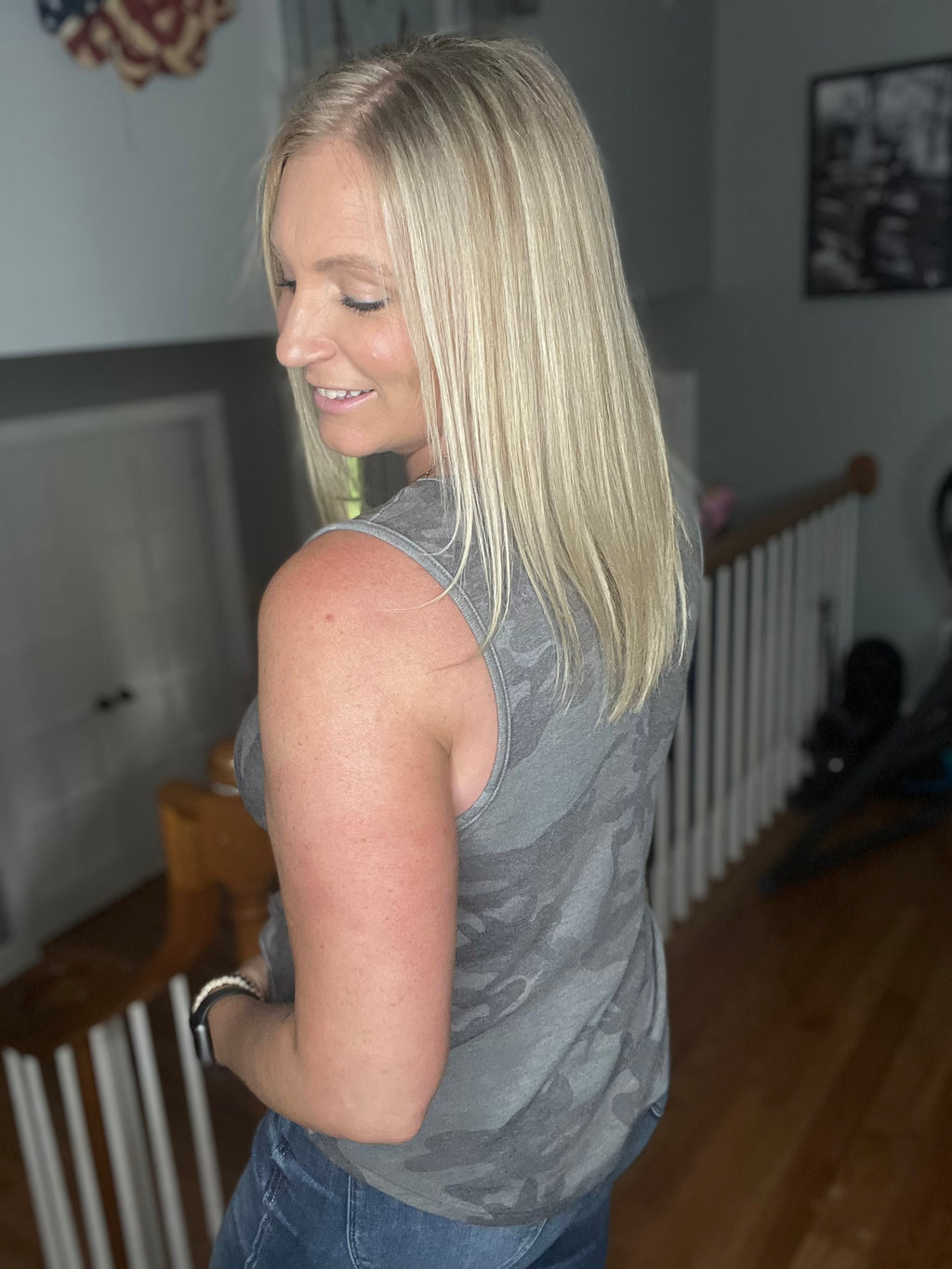 Sand Swept Camo Tank FINAL SALE