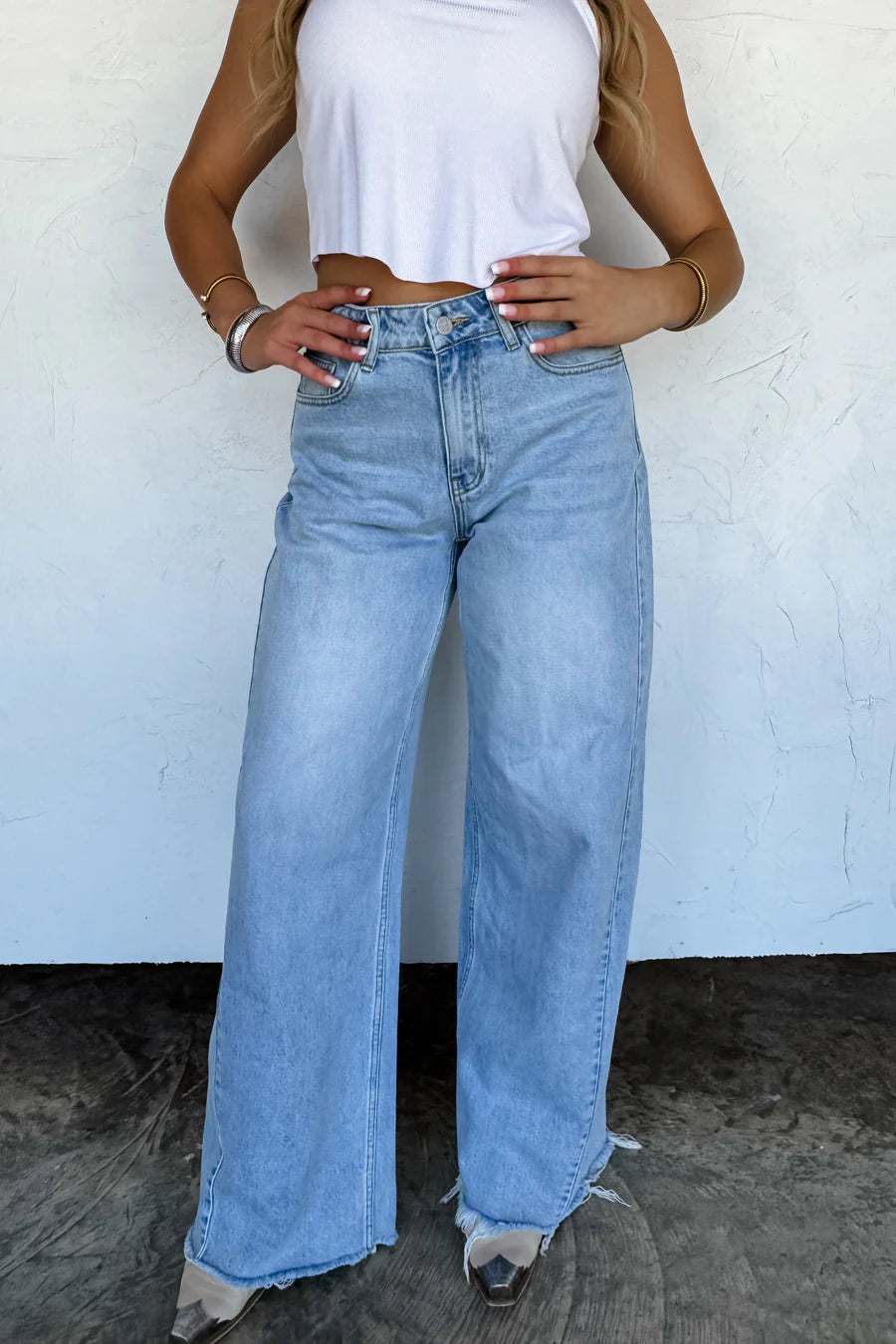 Quincy Wide Leg Jeans