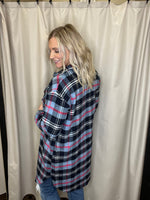 Load image into Gallery viewer, You Do Flannel In Blue FINAL SALE
