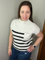 Load image into Gallery viewer, Established Sweater Top In Ivory
